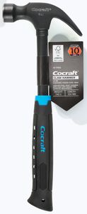 Cocraft snickarhammare 16 oz med stålrörsskaft