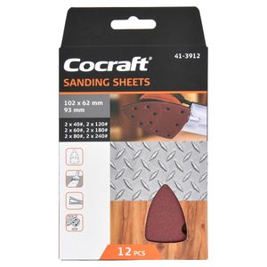 Cocraft slippapper för multislip 102 x 62 x 93 mm, 12-P