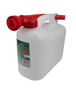 Bränsledunk, 5 liter, transparent