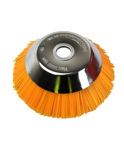 Ogräsborste nylon 200 mm för röjsåg, hål 25,4 mm