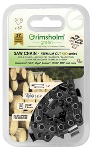 Grimsholm motorsågskedja Premium Cut Pro 67 DL, 1,6 mm