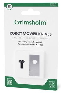 Knivar till Scheppach RoboCut, Sunseeker X7, L22, Meec 12-P