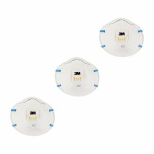 3M Andningsskydd 8822 Cool Flow FFP2 med ventil, 3-P