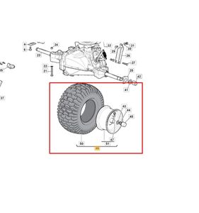 Bakhjul 18" Estate 2098H m.fl 382680083/0