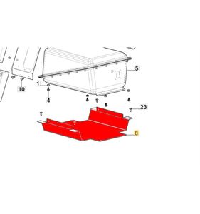 Batterifästplatta Gyro, 387547075/0