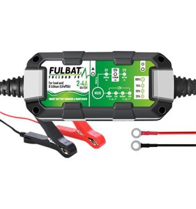 Batteriladdare 6V / 12V, 4-80Ah, åkgräsklippare, ATV, moped m.m