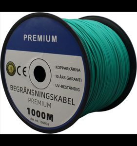 Begränsningskabel Robotgräsklippare 1000m, Premium