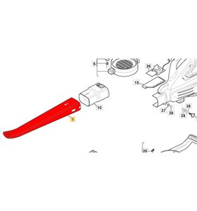 Blåsrör SBL2600, BL130CV, 118801626/0