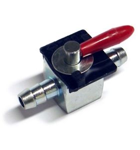 Bränslekran metall, 1/4"