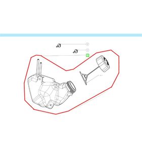 Bränsletank RLT430CESB 5131034505