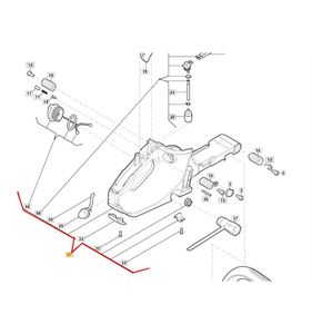 Bränsletank SP426, SP386, CS545, 118804914/0