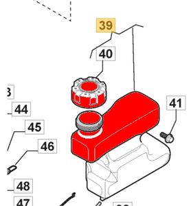 Bränsletank ST140, ST170, 118551454/0