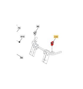 Brytare Utkast Deflektor 1812-2730-01