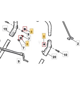 Bussning handtag, 322041967/1