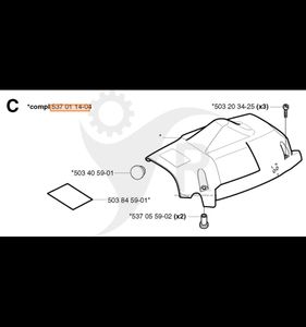 Cylinderkåpa 5370114-04