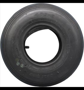 Däck till skottkärra, transportvagn inkl slang 4.00-6"