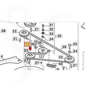 Distans 20mm Park 110 Combi Pro, 125, 1134-5400-03