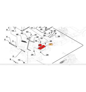 Fäste för kabel 387773545/0