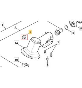 Fetthålsplugg SB28, SB35, SB40, SB425, SB435, 2653460