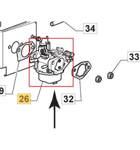 Förgasare 118550763/1