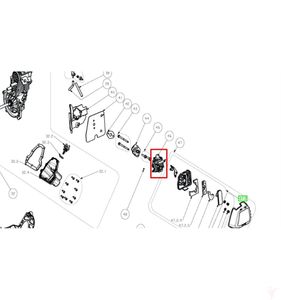 Förgasare Ryobi RBC430SBSB, RLT430CESB, 5131034495