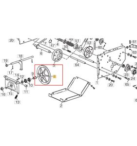Friktionshjul ST5266PB TRAC, 1811-3114-01