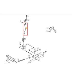 Gasfjäder aggregatslyft, 1134-4151-01