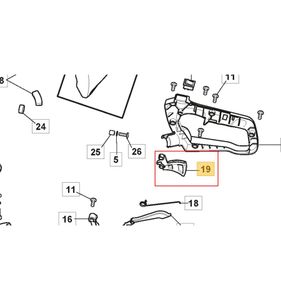 Gasreglage SHJ550, HTJ550, 123315101/0