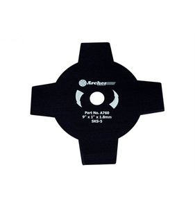 Gräsklinga fyrtandad 228mm