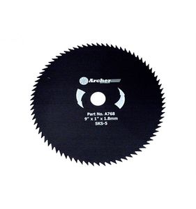 Gräsklinga, slyklinga, 228mm, 80tänder