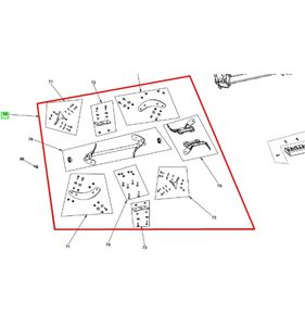 Gummipaddlar sats RY36STX45A-140, 5131046235