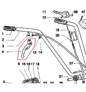 Handtag PSKL72B 5312054-11