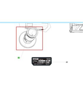 Handtag RAG18X, 5131045077