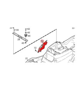 Kåpa växelspak Primo, 1134-6581-04