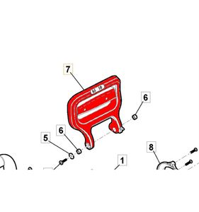 Kastskydd Cs700E, 118811401/0