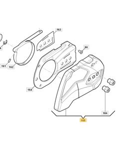 Kedjebromskåpa SP466, SP526, 118804268/1
