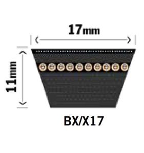 Kilrem BX38,5 - 17x11x978mm (Li)