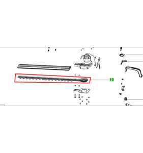 Kniv till häcksax RHT4550, RHT5150, 5131040181