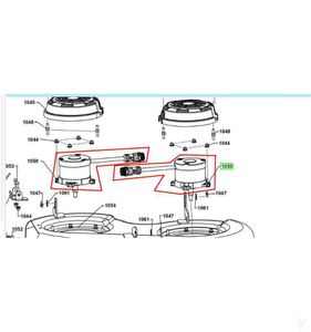 Knivmotor RY48RM76AD2C, RY48RM76A, 5131043823