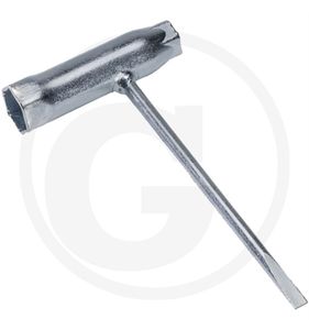 Kombi/tändstiftsnyckel 13x19mm, 170x50x18mm