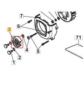 Koppling SBC226JD, SGT226J, SMT226, 118802113/0