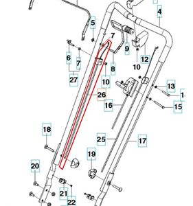 Kopplingsvajer LB553S, 5873869-01