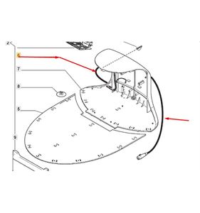 Laddningskabel Autoclip 325, 328S, 112600175/0