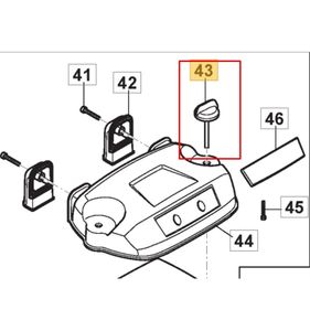 Låsknopp SBP 375, 118804453/0