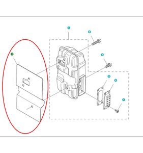 Ljuddämparpackning, 360BT, 580BTS, 570BTS, 5765909-01