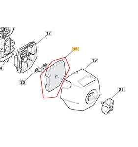 Luftfilter SBC635K, 118801768/0