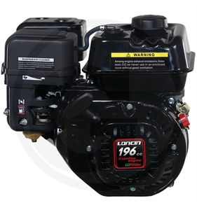 Motor 5,5hk Loncin Horisontell , 19,05mm, 196cc, G200FA