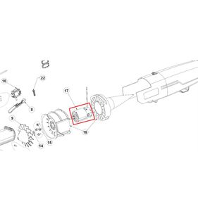 Ryobi Motor OBL18JB, RBL18JB50, 5131041314