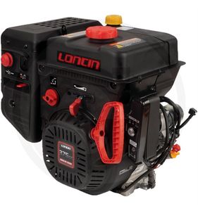 Motor snöslunga Loncin OHV 10,5hk,  Elstart, horisontel 25mm,  LC185FDS