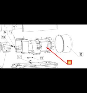 Motor & växellåda komplett Bio Quiet, 1716-0159-01